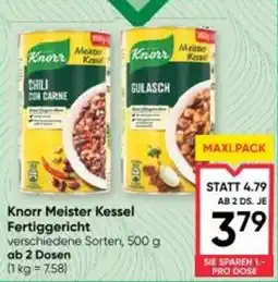 Maximarkt Meister Kessel Fertiggericht Angebot
