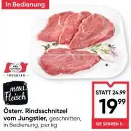 Maximarkt Österr. Rindsschnitzel Angebot