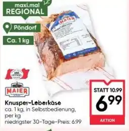 Maximarkt Knusper-Leberkäse Angebot