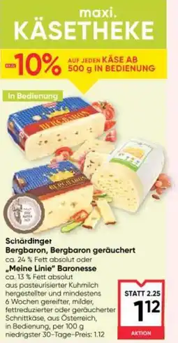 Maximarkt Bergbaron, Bergbaron geräuchert Angebot