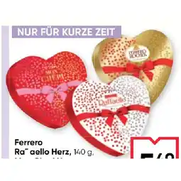 Maximarkt Raffaello Herz, Mon Cheri Herz, Rocher Herz Maximarkt Angebot