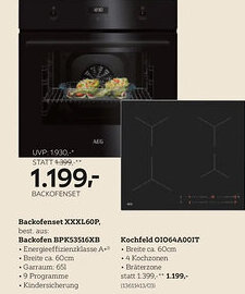 XXXLutz Backöfen Angebot