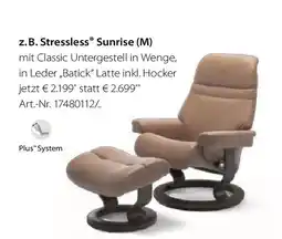 XXXLutz Relaxsessel Sunrise mit Classic Untergestell Angebot