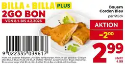 Billa Bauern Cordon Bleu Angebot