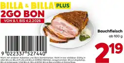 Billa Bauchfleisch Angebot