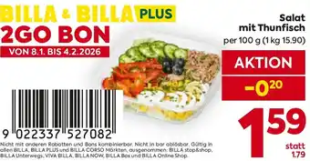 Billa Salat mit Thunfisch Angebot