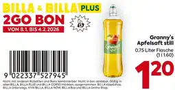 Billa Granny's Apfelsaft still Angebot