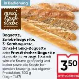 Maximarkt Baguette Zwiebelbaguette Angebot