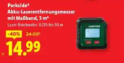 Lidl Akku-Laserentfernungsmesser mit Maßband Angebot