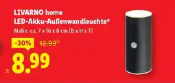 Lidl LED-Akku-Außenwandleuchte Angebot