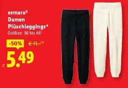 Lidl Damen Plüschleggings Angebot