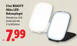 Lidl Akku LED- Reisespiegel Angebot