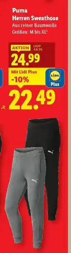 Lidl Herren Sweathose Angebot