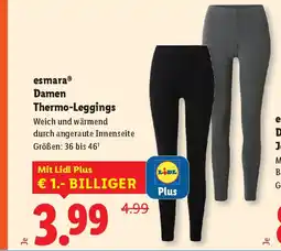 Lidl Damen Thermo-Leggings Angebot