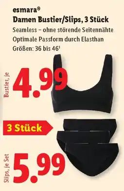 Lidl Damen Bustier Slips Angebot