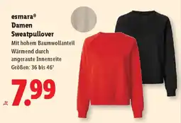 Lidl Damen Sweatpullover Angebot