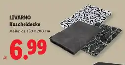 Lidl LIVARNO Kuscheldecke Kuscheldecke Angebot
