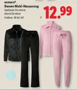 Lidl Damen Nicki-Hausanzug Angebot