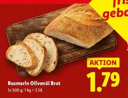 Lidl Rosmarin Olivenöl Brot Angebot