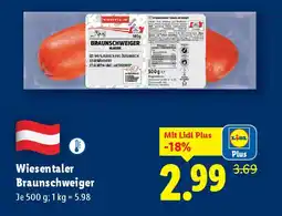 Lidl Braunschweiger Angebot