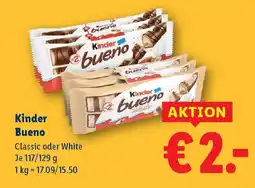 Lidl Kinder bueno Angebot