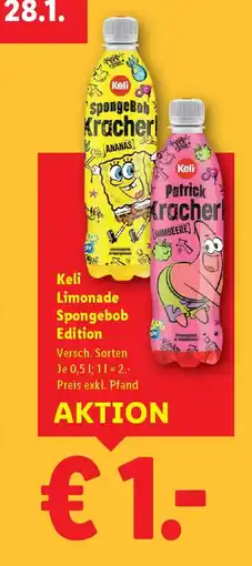 Lidl Limonade Spongebob Edition Angebot