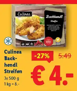 Lidl Back- hendl Streifen Angebot