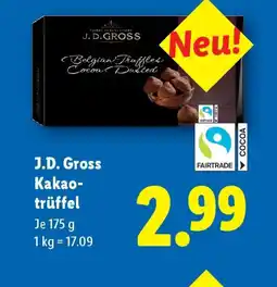 Lidl Gross Kakao- trüffel Angebot