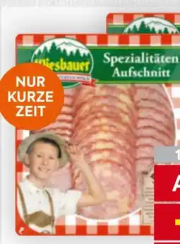 Billa Wiesbauer Spezialitäten Aufschnitt Angebot