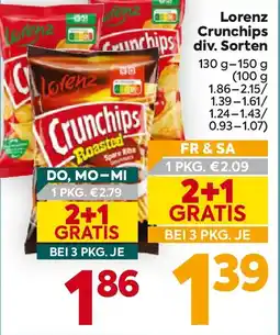 Billa Lorenz Crunchips Paprika Angebot