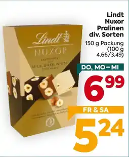 Billa Lindt nuxor pralinen div. sorten Angebot