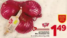 Billa Ja! natürlich bio-zwiebeln rot Angebot