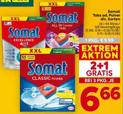 Billa Tabs od. Pulver div. Sorten Angebot