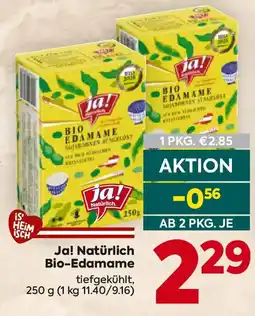 Billa Ja! Natürlich Bio-Edamame Angebot