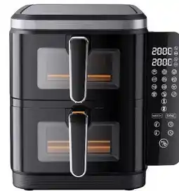 Möbelix Alpina Heißluftfritteuse Air Fryer Double Stack Angebot