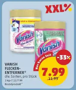 PENNY VANISH FLECKEN-ENTFERNER Angebot