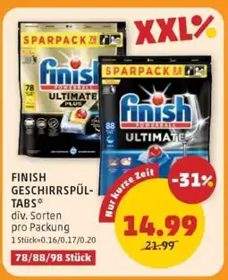 PENNY Finish Geschirrspül-Tabs Angebot