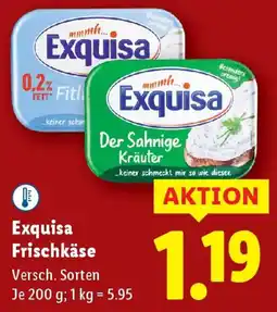 Lidl Exquisa Frischkäse Angebot