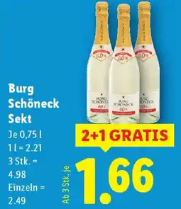 Lidl Burg Schöneck Sekt Angebot