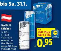 Lidl Red Bull Editions Angebot