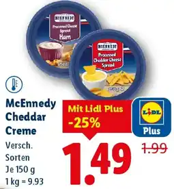 Lidl Cheddar Creme Angebot