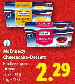 Lidl Cheesecake-Dessert Angebot