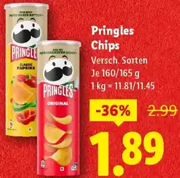 Lidl Pringles Chips Angebot