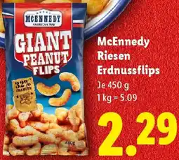 Lidl Riesen Erdnussflips Angebot
