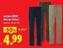 Lidl Herren Chino Angebot
