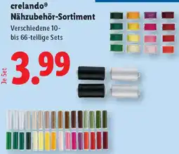 Lidl Nähzubehör-Sortiment Angebot