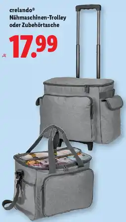 Lidl Nähmaschinen-Trolley oder Zubehörtasche Angebot