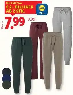 Lidl Damen/Herren Sweatpullover/-hose Angebot