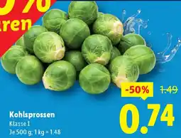 Lidl Kohlsprossen Angebot