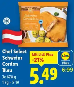 Lidl Schweins Cordon Bleu Angebot